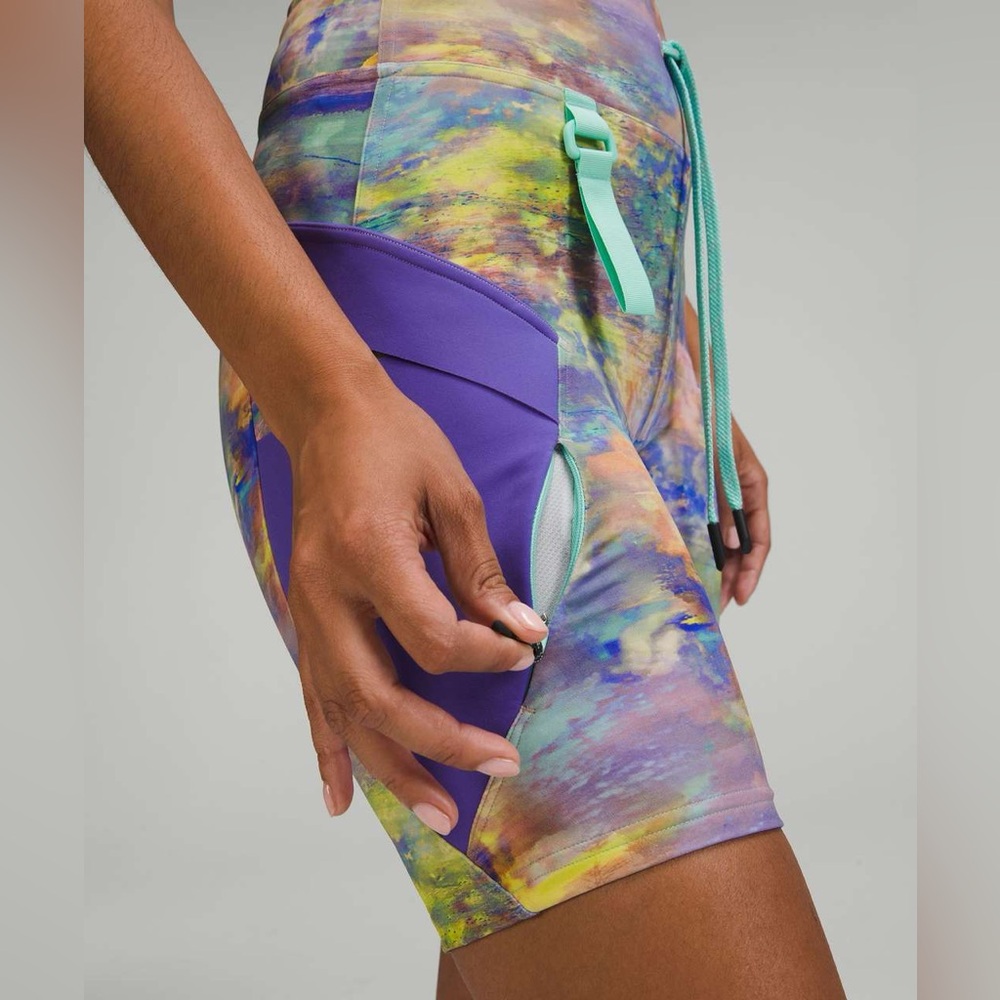 Lululemon Cargo Super-High-Rise Hiking Short 8" Womens Size 8 - Picture 3 of 6